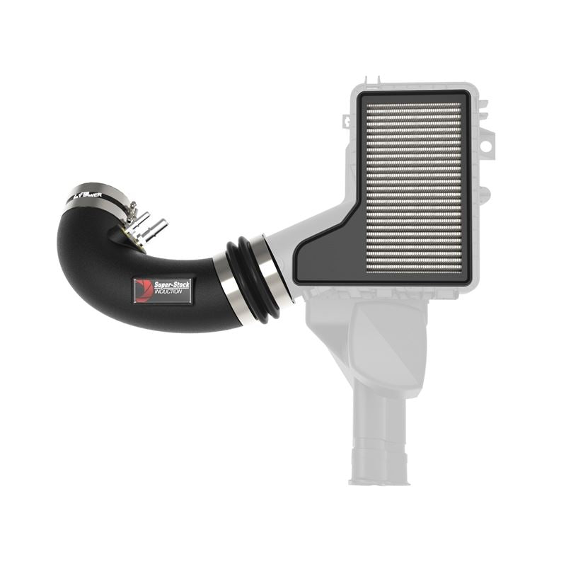 aFe Super Stock Induction System w/ Pro DRY S Media Ford Mustang GT 15-17 V8-5.0L (55-10004D)