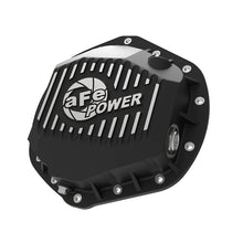 Load image into Gallery viewer, aFe Pro Series Rear Differential Cover Black w/ Machined Fins (46-71060B)