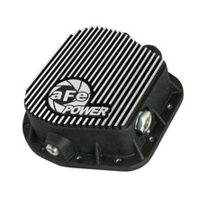 Load image into Gallery viewer, aFe Pro Series Rear Differential Cover Black w/ Machined Fins (9.75-12 Bolt Axle) (46-70152)