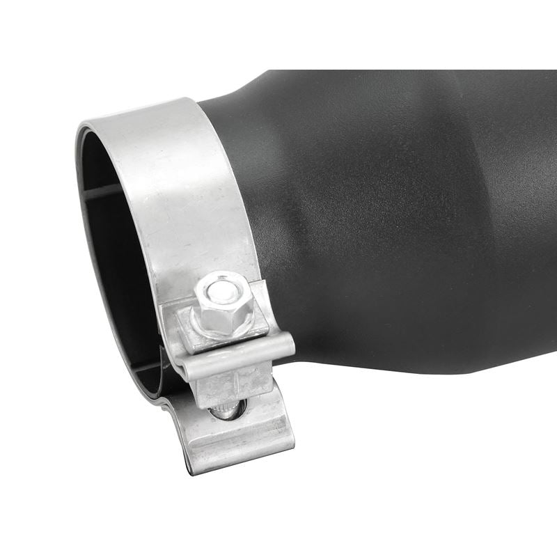 aFe MACH Force-Xp 409 Stainless Steel Clamp-on Exhaust Tip Black (49T30451-B09)