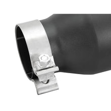 Load image into Gallery viewer, aFe MACH Force-Xp 409 Stainless Steel Clamp-on Exhaust Tip Black (49T30451-B09)