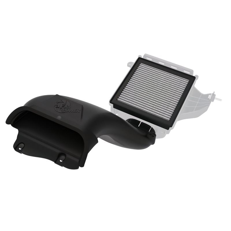 aFe Power Dynamic Air Scoop w/ Pro DRY S Filter (D.A.S. PLUS) for 21-24 Ford F-150 V6/V8 (55-11001D)