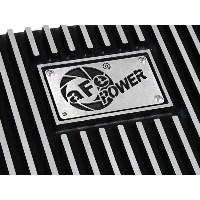 aFe Power Transmission Pan Raw w/ Machined Fins (46-70212)