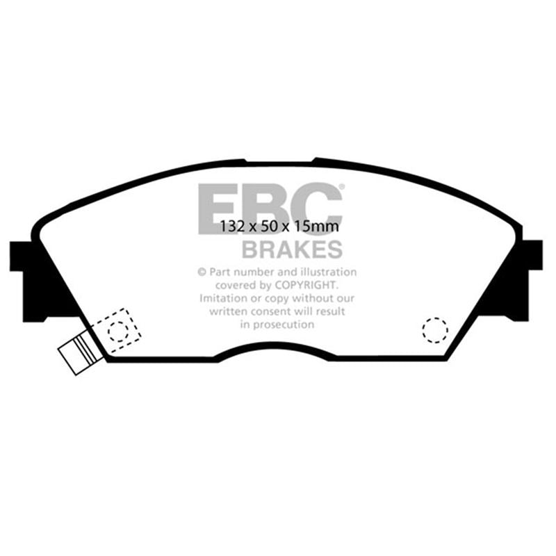 EBC Greenstuff 2000 Series Sport Brake Pads (DP2706)