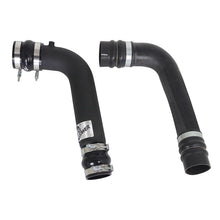 Load image into Gallery viewer, aFe BladeRunner 3 IN and 3-1/2 IN Aluminum Hot and Cold Charge Pipe Kit Black (46-20034-B)