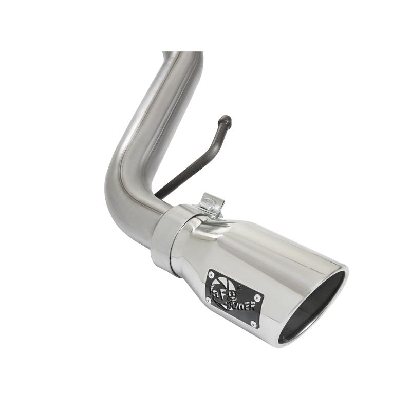 aFe Scorpion 2-1/2 IN Aluminized Steel Cat-Back Exhaust System w/ Polished Tip (49-06039-P)