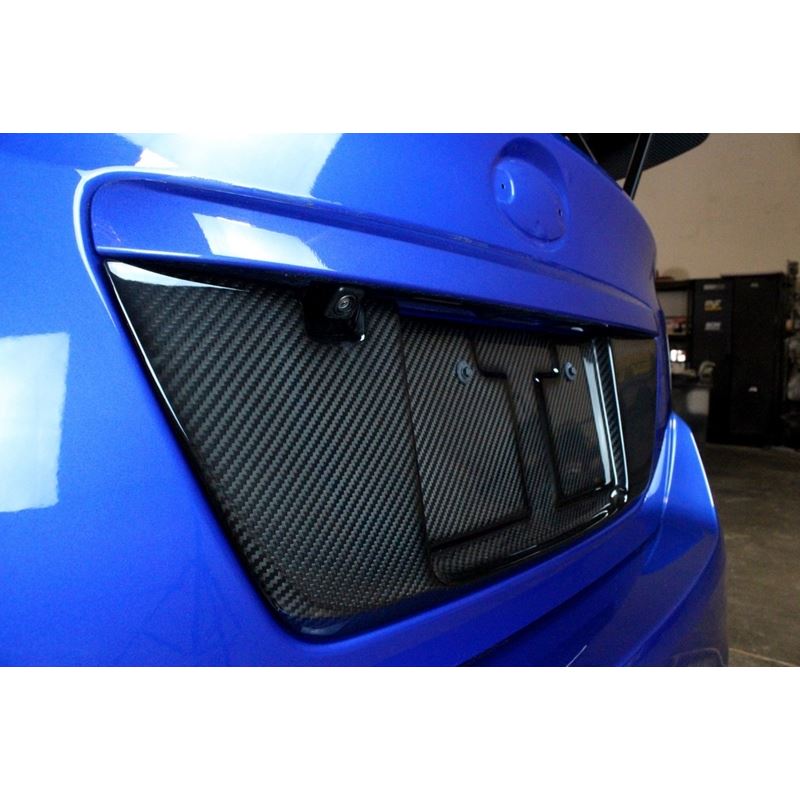 APR Performance Carbon Fiber License Plate Frame (CBX-WRXLIC15)