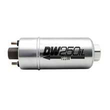 Load image into Gallery viewer, Deatschwerks DW250iL, 250lph in-line external fuel pump with mounting brackets (9-250)