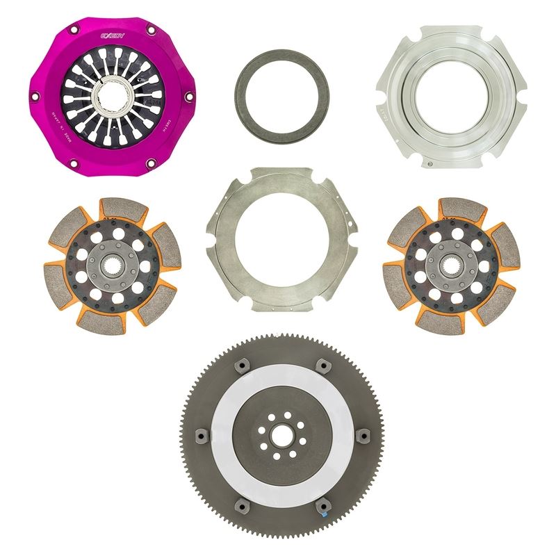 EXEDY Racing Clutch Hyper Twin Cerametallic Clutch Kit (FM022HR)