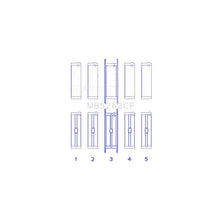 Load image into Gallery viewer, King Engine Bearings Main Bearing Set for 1994-2004 International 3800 (MB5263CP 030)