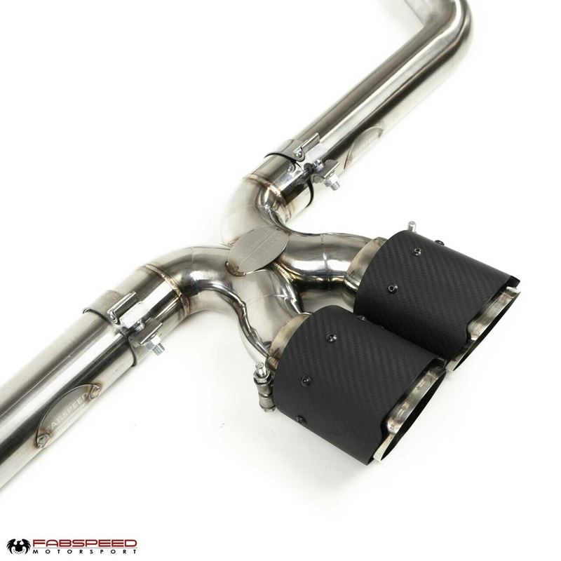 Fabspeed 718 Boxster/Cayman Maxflo Cat-Back Exhaust System (17+) (FS.POR.718.SSBR)