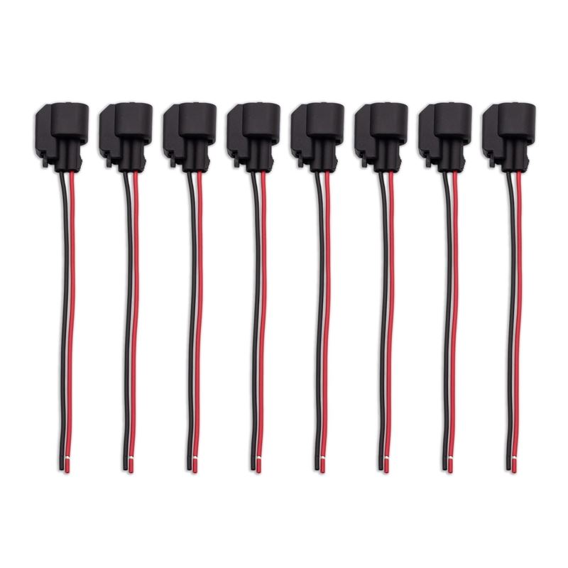 Blox Racing Injector Pigtail, EV14 Female - Set of 8 (BXFU-00603-EV14-8)