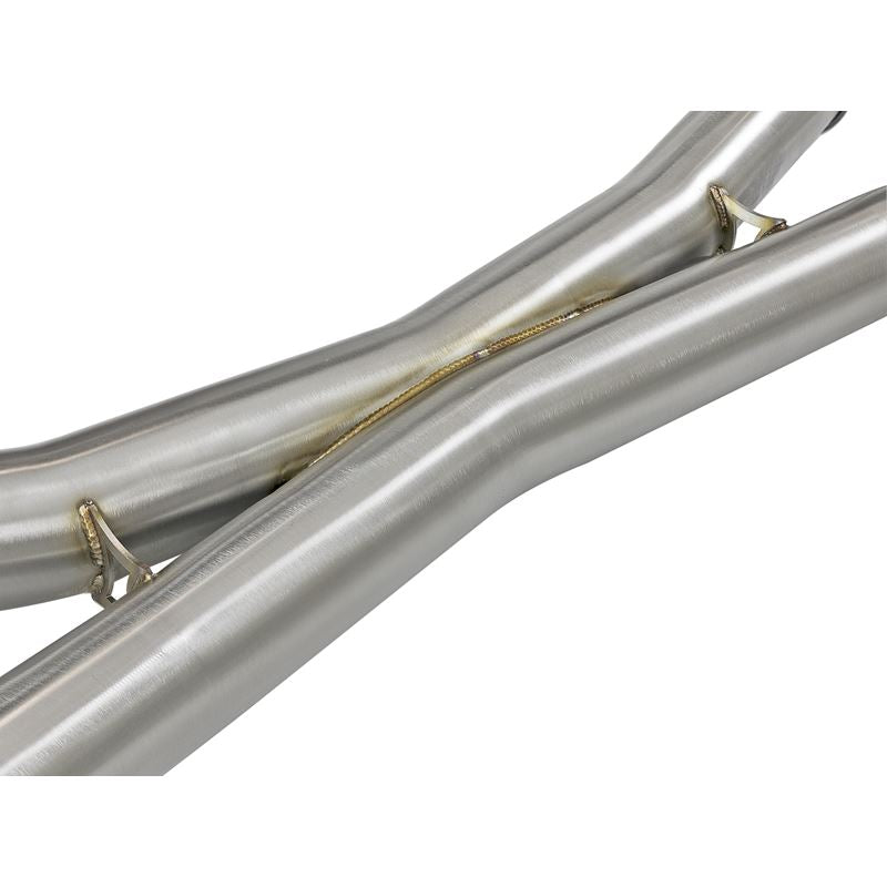 aFe MACH Force-XP 3-1/2 IN 304 Stainless Steel Cat-Back Exhaust w/ Polished Tip (49-36341-P)