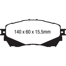 Load image into Gallery viewer, EBC Greenstuff 2000 Series Sport Brake Pads (DP22170)