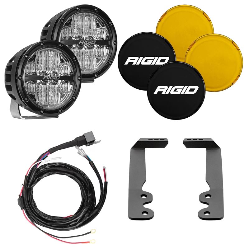 Rigid Industries 2022+ Toyota Tundra A-Pillar Light Kit (6in 360-Series) (46806)