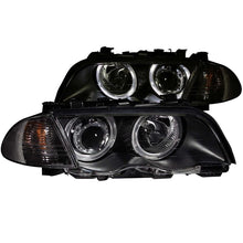 Load image into Gallery viewer, ANZO USA Projector Headlight Set w/Halo for 2001 BMW 320i (121261)