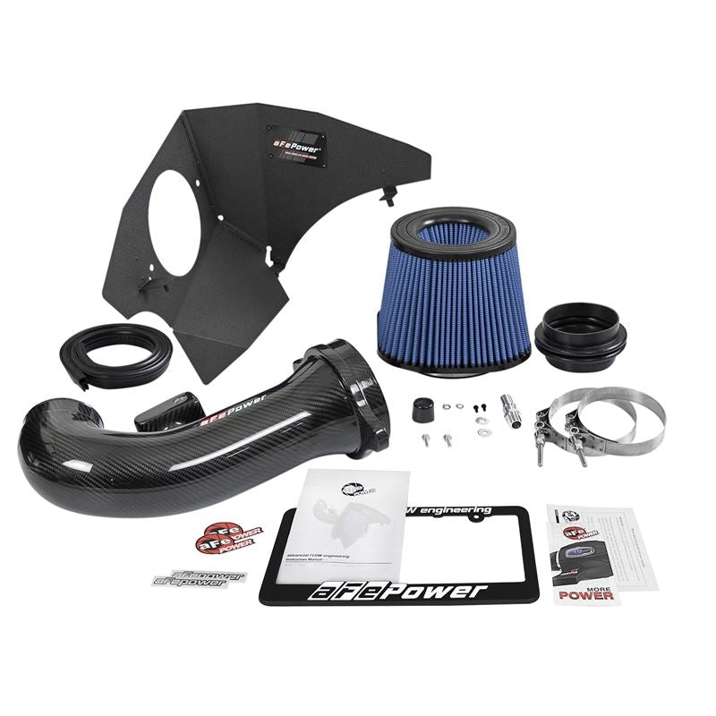 aFe Track Series Stage-2 Carbon Fiber Intake System w/ Pro 5R Media (57-10005R)