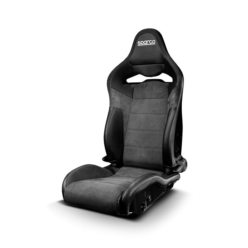 Sparco SP-R Seat BLK/BLK White Logo (00906USNR)