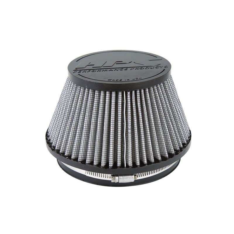 HPS High Flow Performance Air Filter,6" Flange ID,5" Length,Washable,Reuseable (HPS-4302)