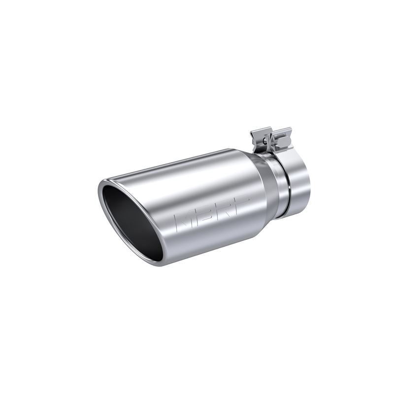 MBRP Exhaust 4.5in. OD 3.2in. let 10in. length Angled cut Rolled End T304 (T5196)