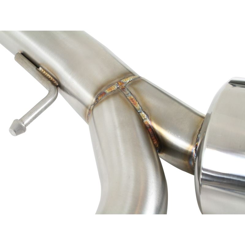 Takeda 3 IN to 2-1/2 IN 304 Stainless Steel Cat-Back Exhaust w/ Polished Tips (49-36701)