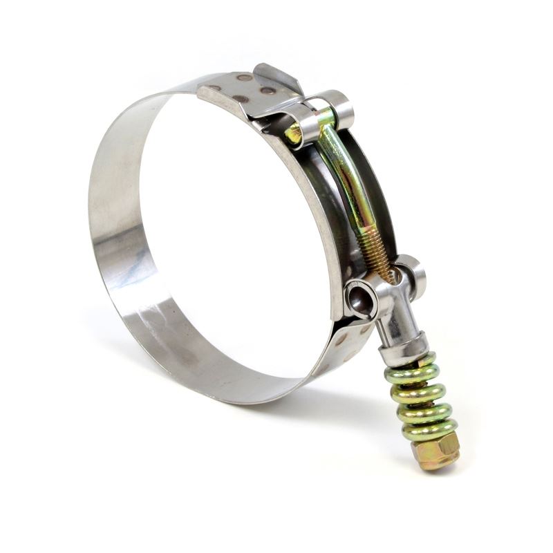 HPS Stainless Steel Spring Loaded T-Bolt Clamp Size 64 - Effective Size: 2.87"-3.19" (SLTC-287)