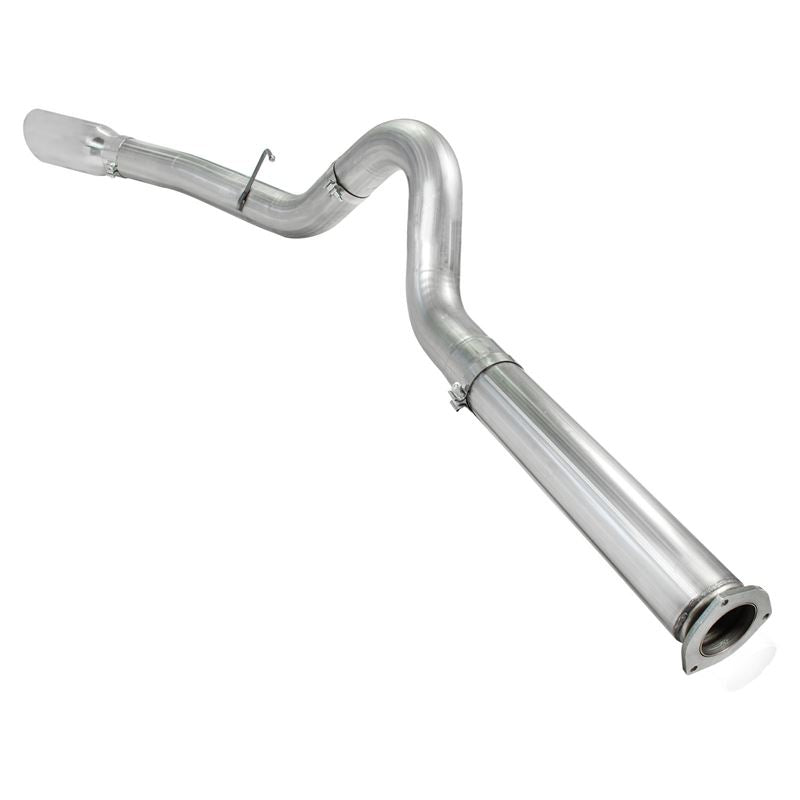 aFe ATLAS 5 IN Aluminized Steel DPF-Back Exhaust System w/Polished Tip (49-03055-P)