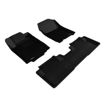 Load image into Gallery viewer, 3D Maxpider KAGU Floor Mat, BLACK, 1ST ROW/2ND ROW (L1HD04301509)