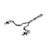 Borla w/ Active Exhaust S-Type Cat-Back Exhaust System for 2024 Ford Mustang GT 5.0L V8 (140962)