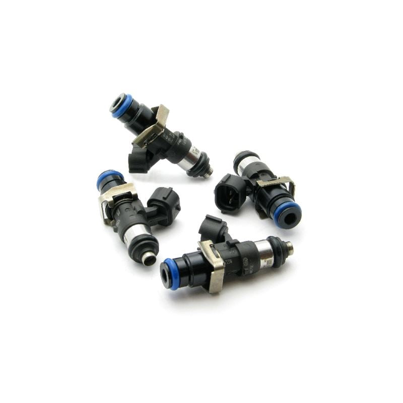 Deatschwerks Bosch EV14 Universal 48mm/14mm matched set of 4 injectors 220 lb/hr (16S-12-2200-4)