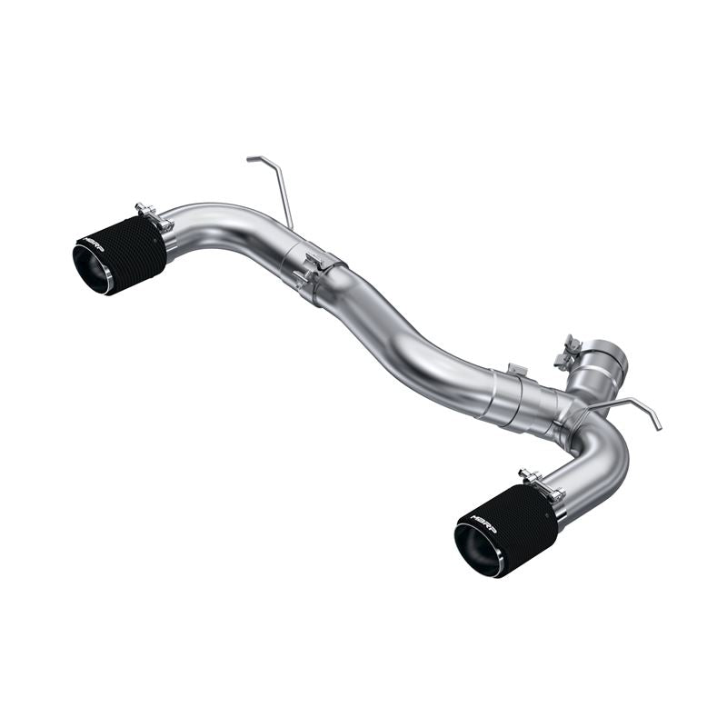 MBRP Exhaust 3" Axle Back, Dual Rear Exit, T304 with CF Tips (S45003CF)