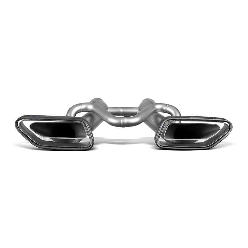 Akrapovic 14-17 McLaren 650S/650S Spyder Slip-On Line (Titanium) w/ Carbon Tips (S-MC/TI/2)