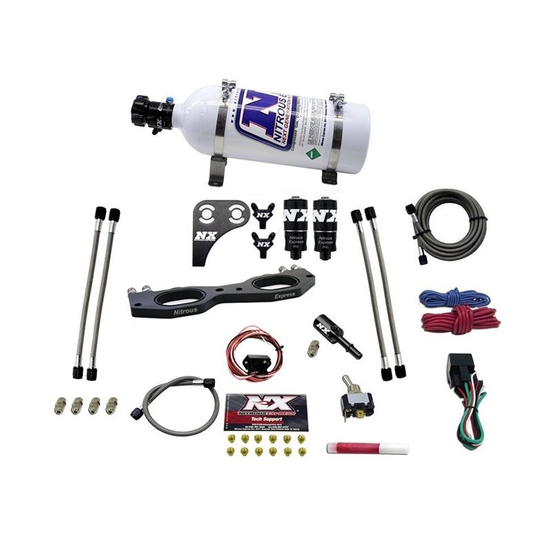 Nitrous Express 900cc RZR PLATE SYSTEM WITH 5.0lb BOTTLE (67001-05P)