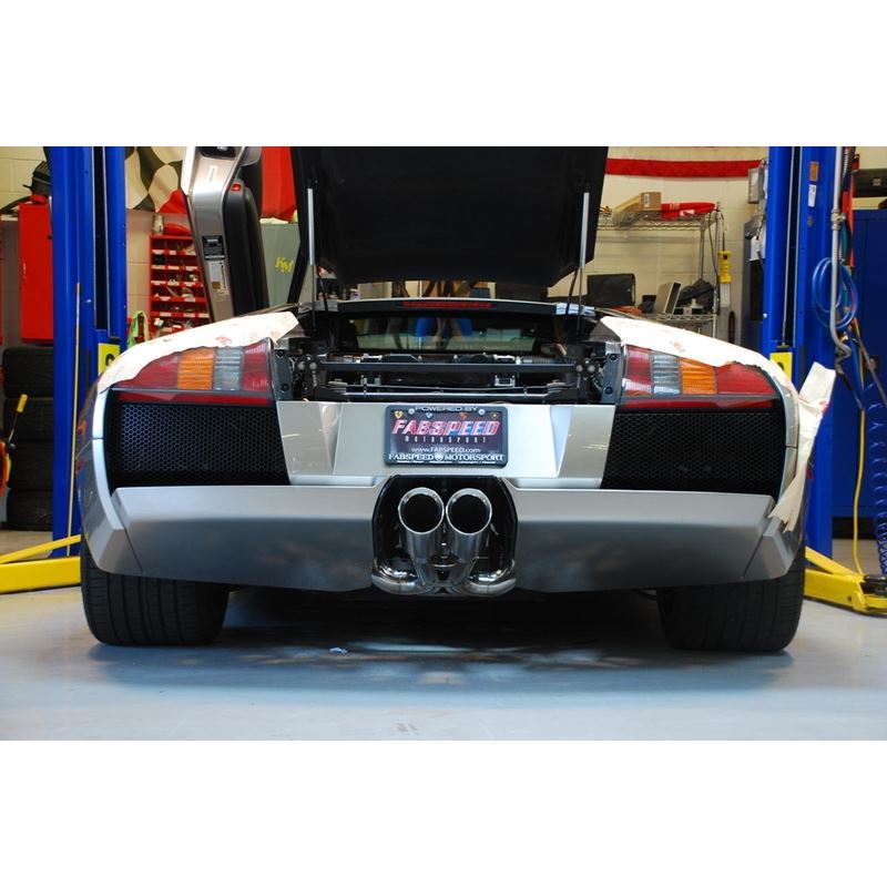 Fabspeed Murcielago Supersport X-Pipe Exhaust System (01-10) (FS.LAM.MUR640.SSXCB)