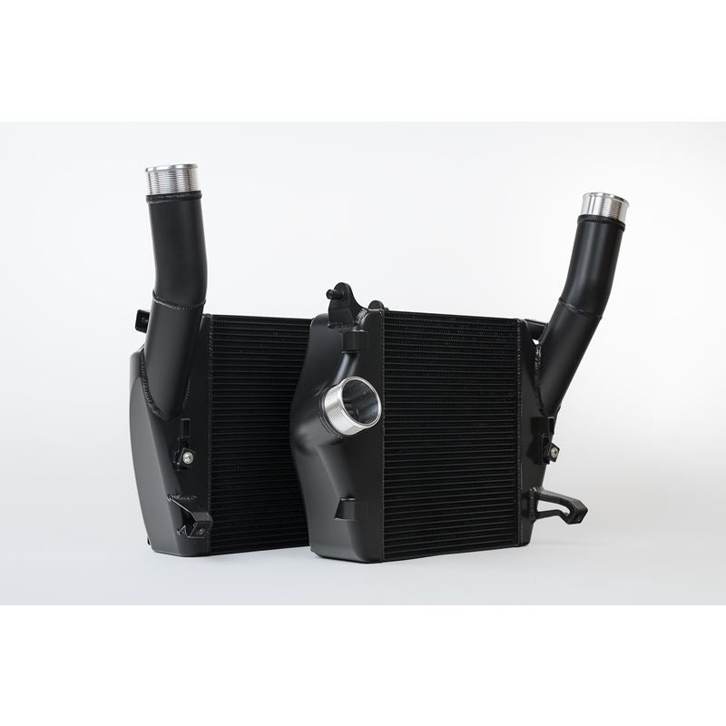 CSF Cooling - Racing & High Performance Division Audi SQ7 / SQ8 Twin Intercooler Set - Thermal Dispersion Black (8280B)