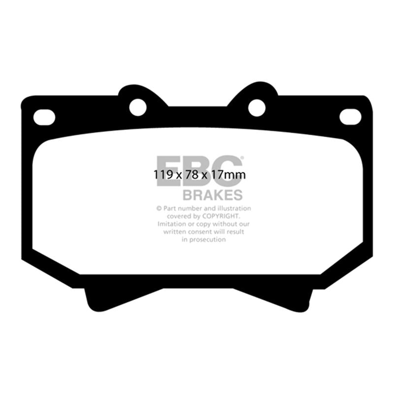 EBC Ultimax OEM Replacement Brake Pads (UD812)