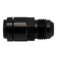 Load image into Gallery viewer, DeatschWerks 8AN Male Flare to 3/8in Female EFI Quick Connect Adapter - Anodized DW Titanium(6-02-0104-B)