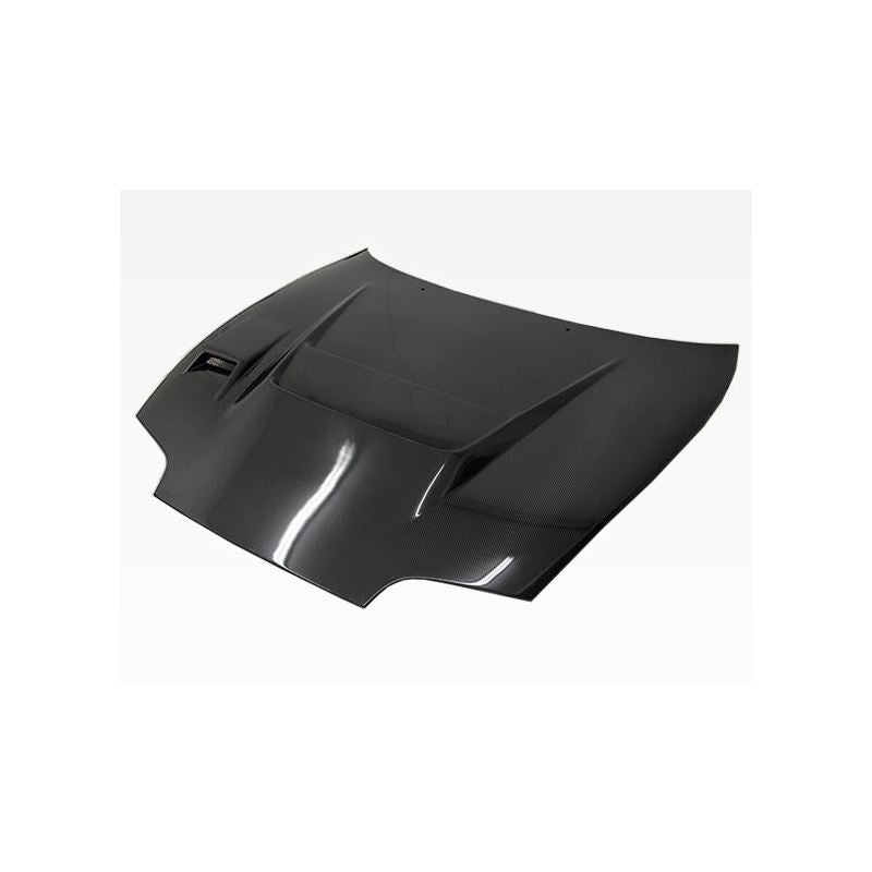 VIS Racing V Line Style Black Carbon Fiber Hood (93TYSUP2DVL-010C)