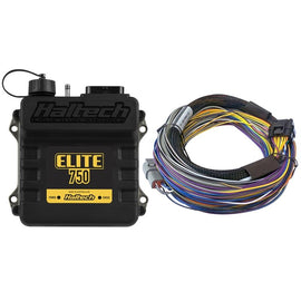 Haltech Elite 750 + Basic Universal Wire-in Harness Kit 2.5m (8') (HT-150602)