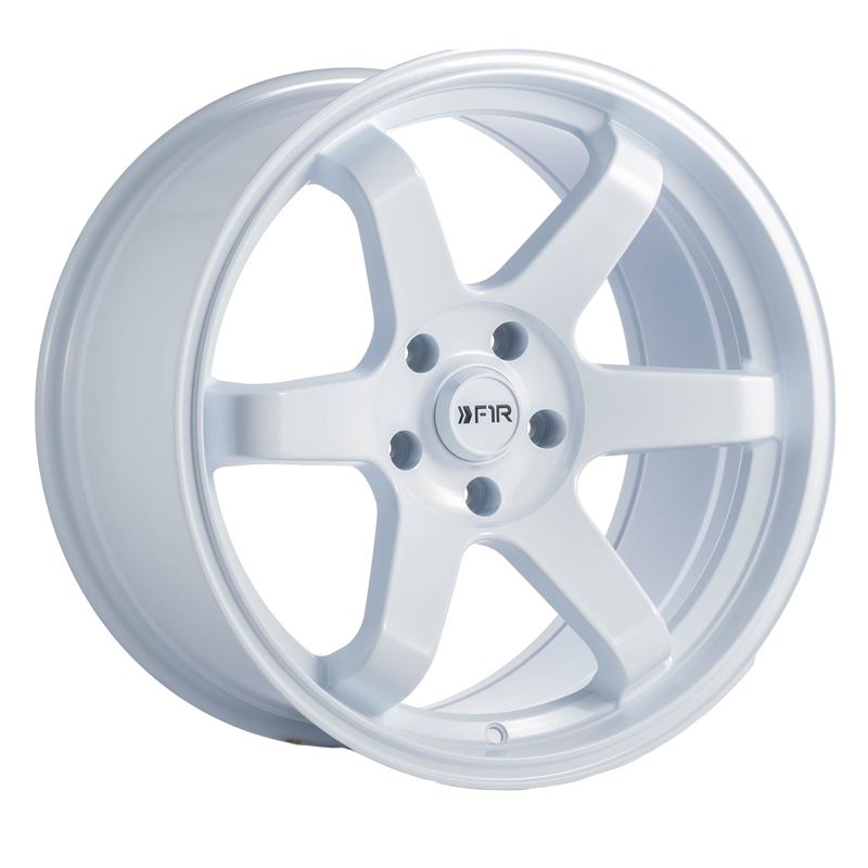 F1R F106 18x8.5 - White Wheel