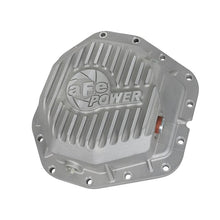 Load image into Gallery viewer, aFe Street Series Rear Differential Cover Black w/ Machined Fins w/ Gear Oil (46-70380)