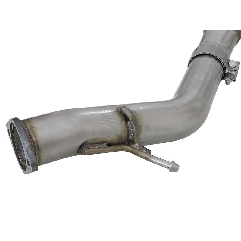 Takeda 3 IN to 2-1/2 IN 304 Stainless Steel Axle-Back Exhaust w/ Blue Flame Tip (49-37002-1L)