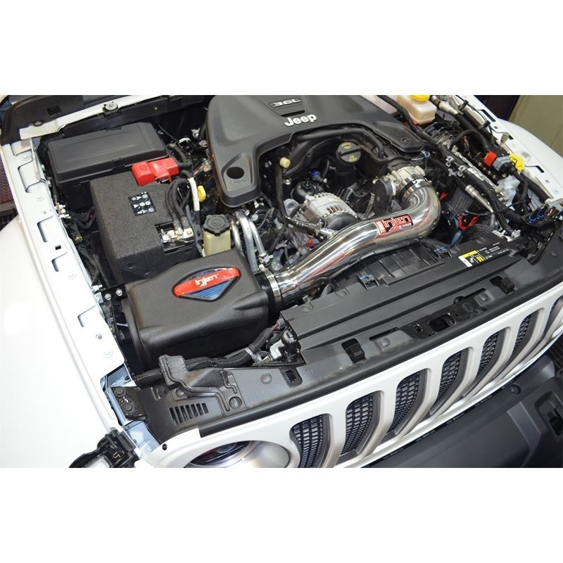 Injen 18+ Jeep Wrangler JL V6-3.6L Polished Power-Flow Air Intake System (PF5005P)