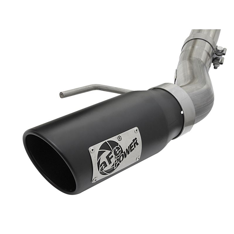 aFe MACH Force-Xp 3 IN 409 Stainless Steel Cat-Back Exhaust System w/Black Tip (49-43045-B)