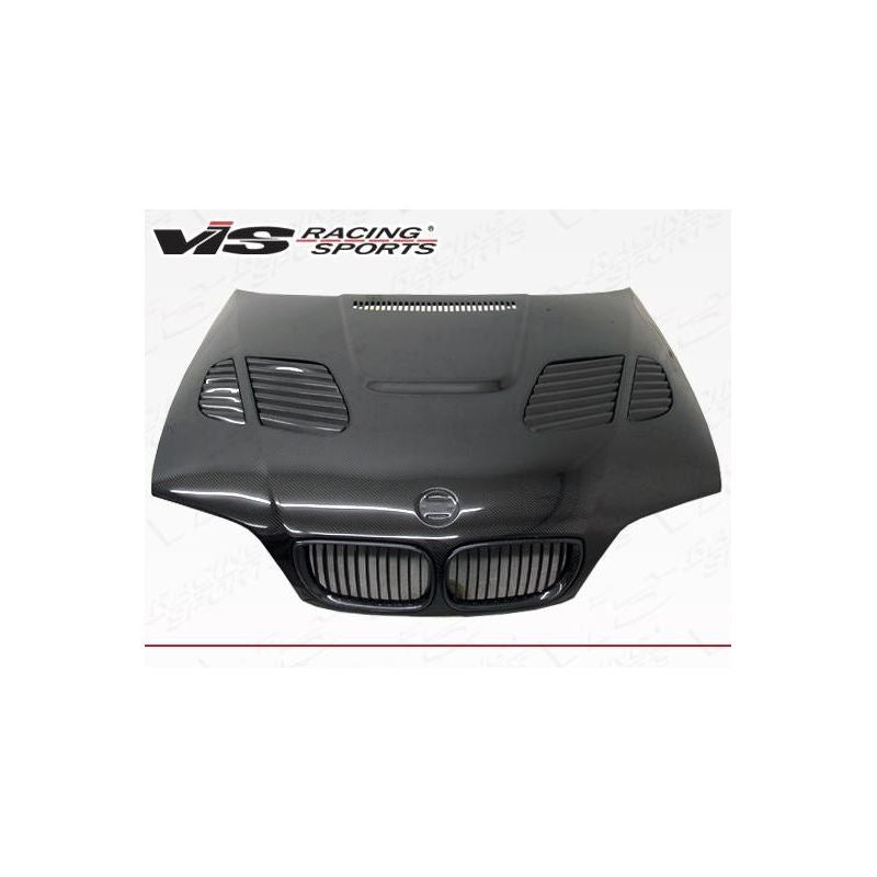 VIS Racing GTR Style Black Carbon Fiber Hood (99BME462DGTR-010C)