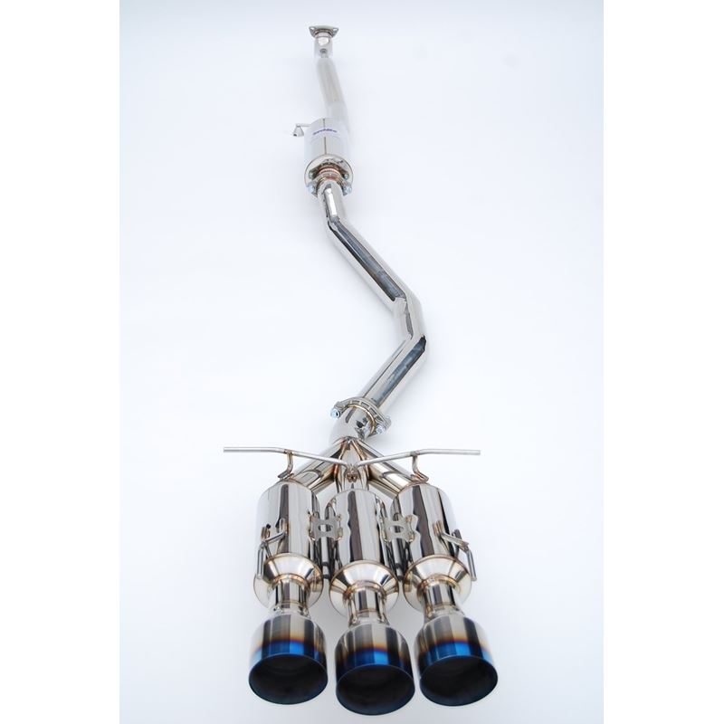 Invidia 17+ Honda Civic SI Coupe Gemini Triple Titanium Tip Cat-back Exhaust (HS17CS27GM3ST)