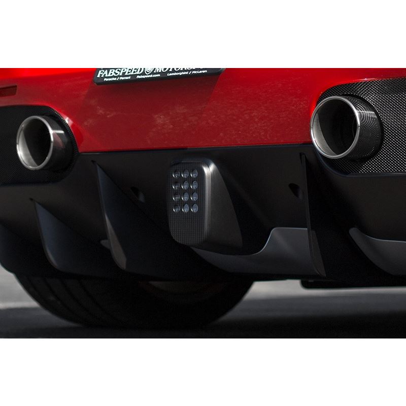 Fabspeed Ferrari 488 GTB/ Spider Carbon Fiber Fog Light Cover (FS.FER.488.FOG)