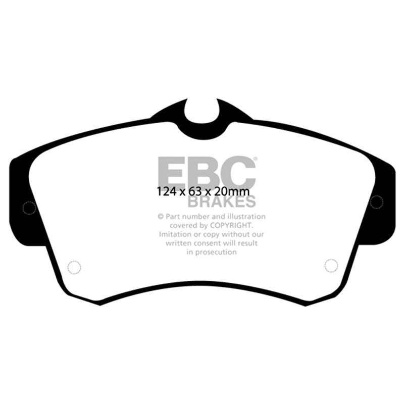 EBC Yellowstuff Street And Track Brake Pads (DP41357R)