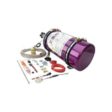 ZEX Nitrous Show Purge Kit with Blue Light and Purple Bottle (82270B)