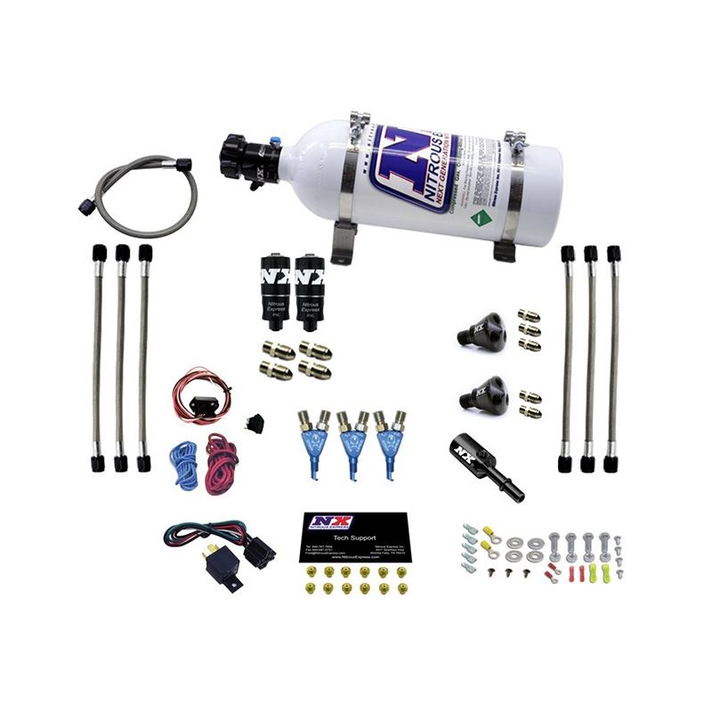 Nitrous Express Three Cyl EFI Piranha Nitrous Kit (60033EFIP)